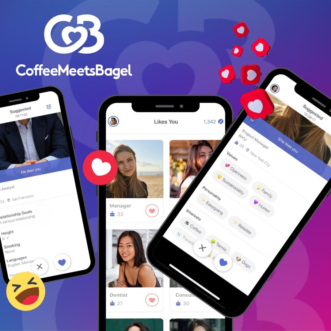 Coffee Meets Bagel - Best Dating Site for Women