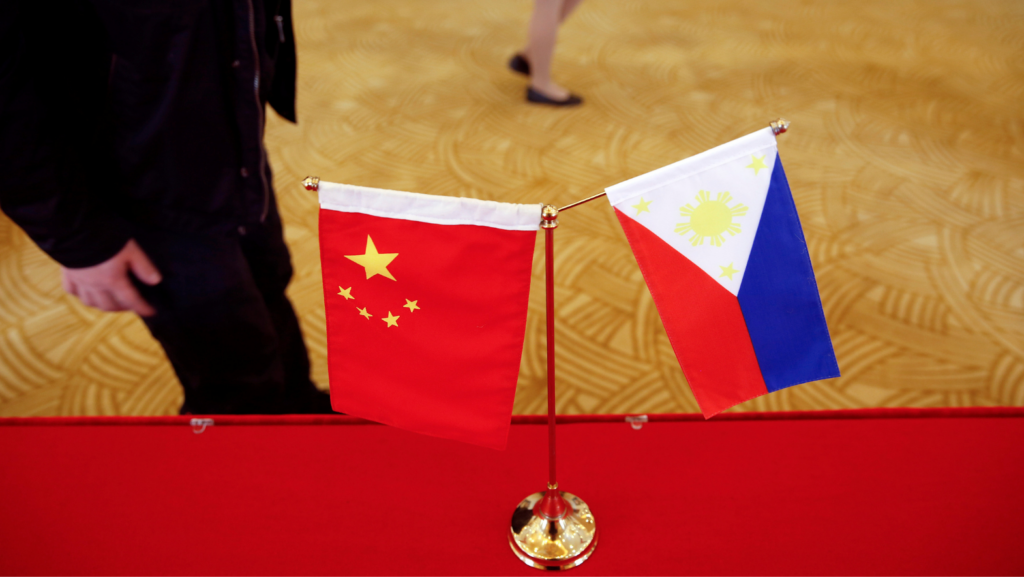 Philippines accuses China of invading its waters
