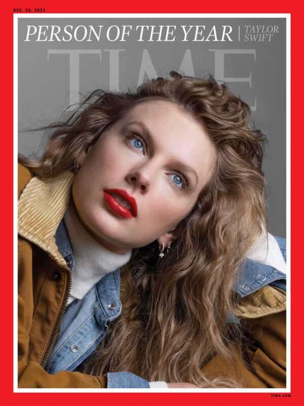 Taylor Swift named Time's 'Person of the Year,' capping her record-breaking 2023