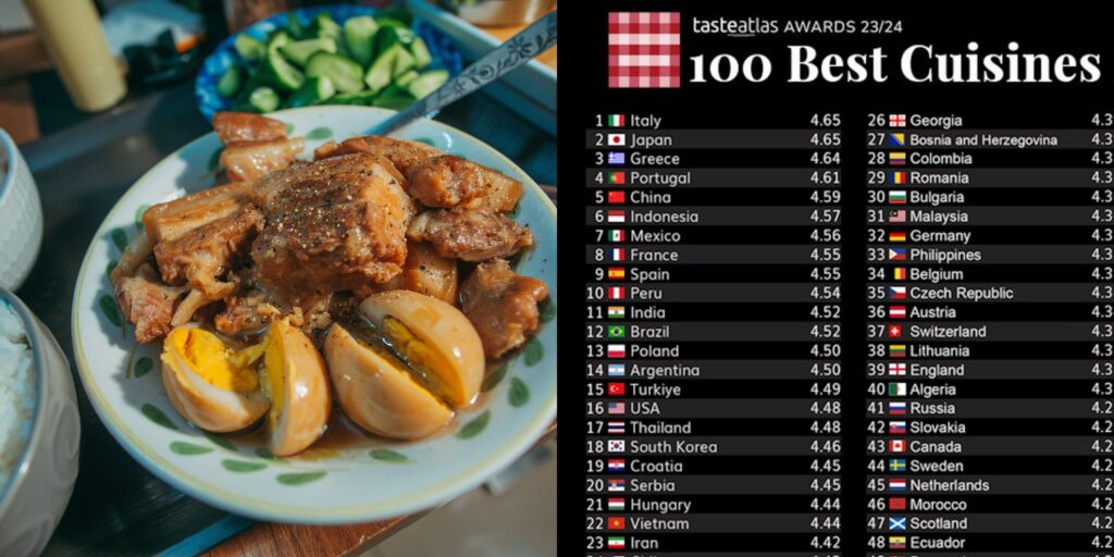 Filipino cuisine stands out among world’s best according to Taste Atlas