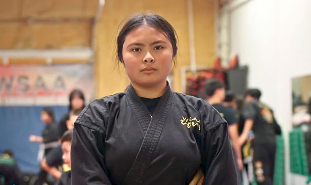 Jayzelle Policarpio, 14, is Winnipeg’s young martial artist on the rise
