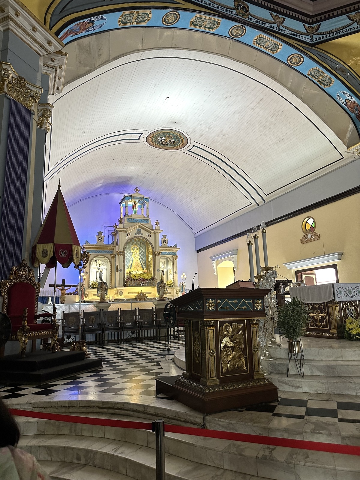Interior of Manaoag Church