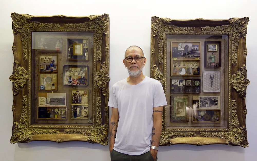 Filipino artist Norberto Roldan presents PH’s past and present through collages at Art Basel Miami Beach