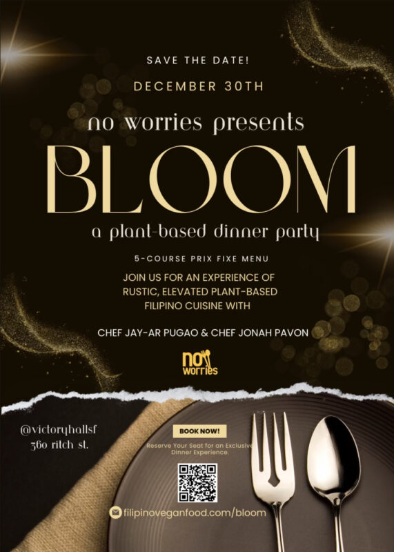 Flyer with text about "Bloom" 