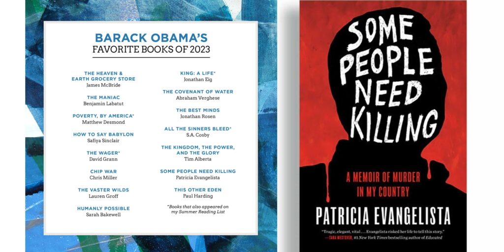 Patricia Evangelista’s ‘Some People Need Killing’ breaks into Barack Obama’s favorite books of 2023