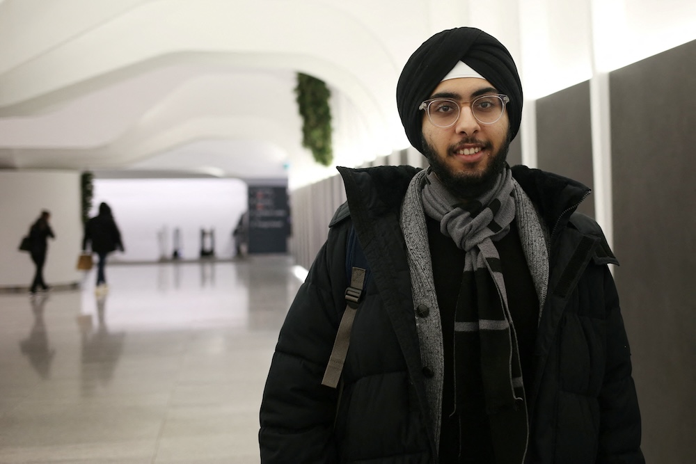 Bhavjeet Singh Kalra, a 21-year-old undergraduate student, poses for a photograph in Toronto, Ontario, Canada | File photo by Wa Lone/Reuters