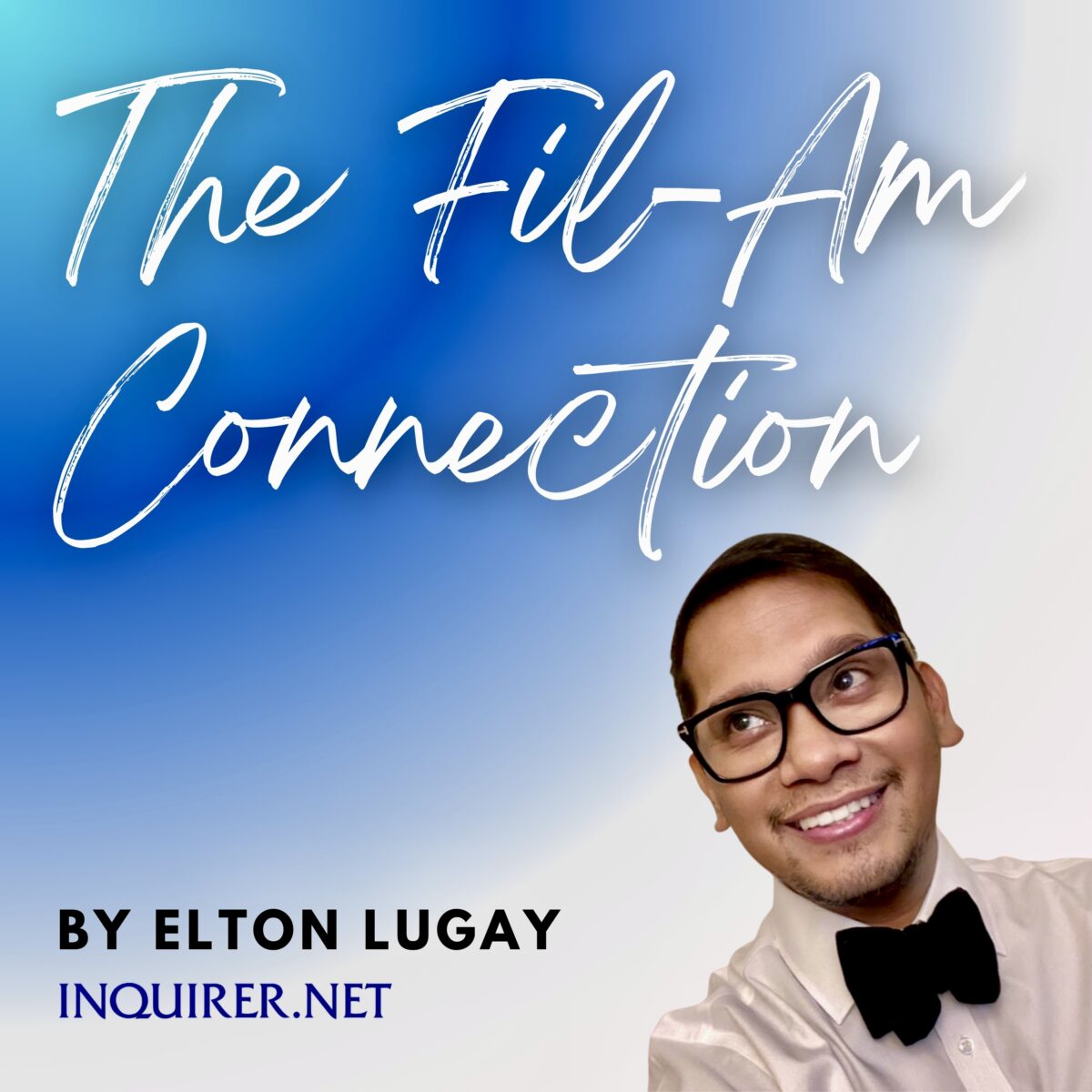 Elton Lugay photo with column title