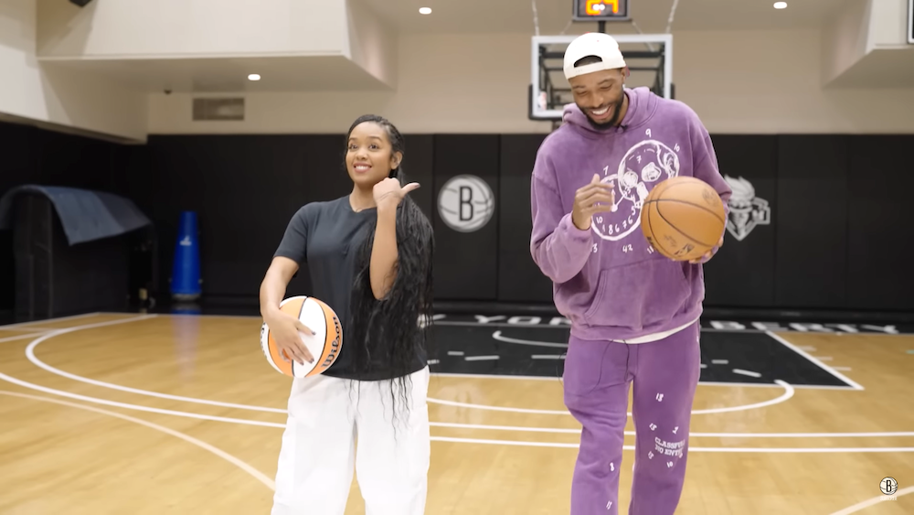 H.E.R. hoops with Brooklyn Nets’ Mikal Bridges in premiere episode of ‘Shoot Your Shot’