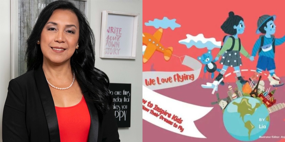 Fil-Am flight attendant and author Lia Ocampo launches children’s book about aviation