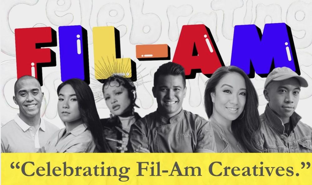 Collage of Fil-Am creatives