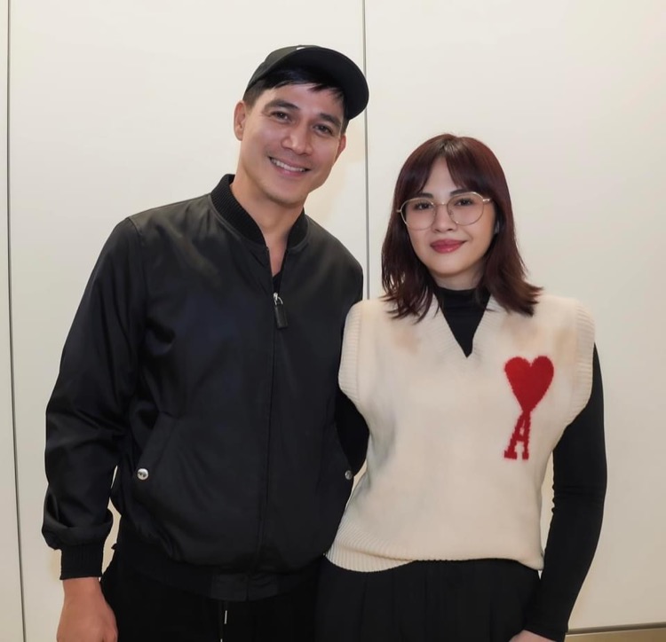 Piolo Pascual and Janella Salvador pose for a photo