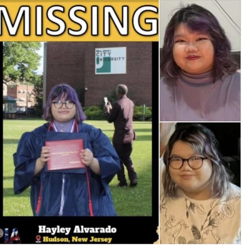 Collage of photos of missing teenager