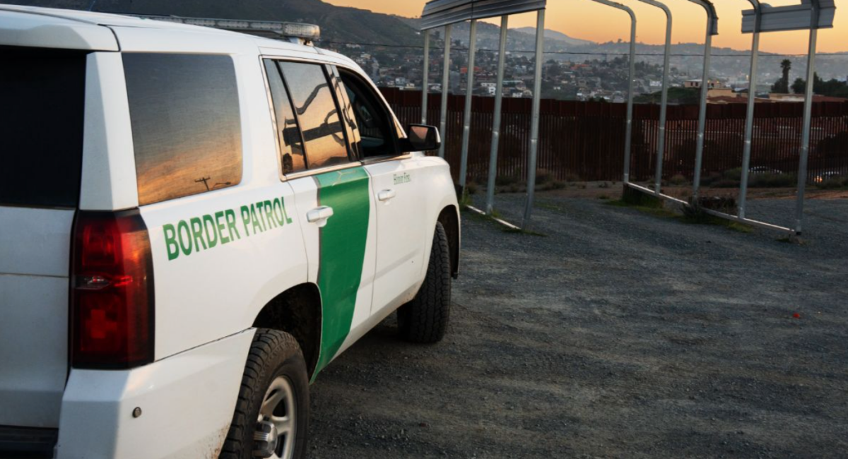 Border Patrol car