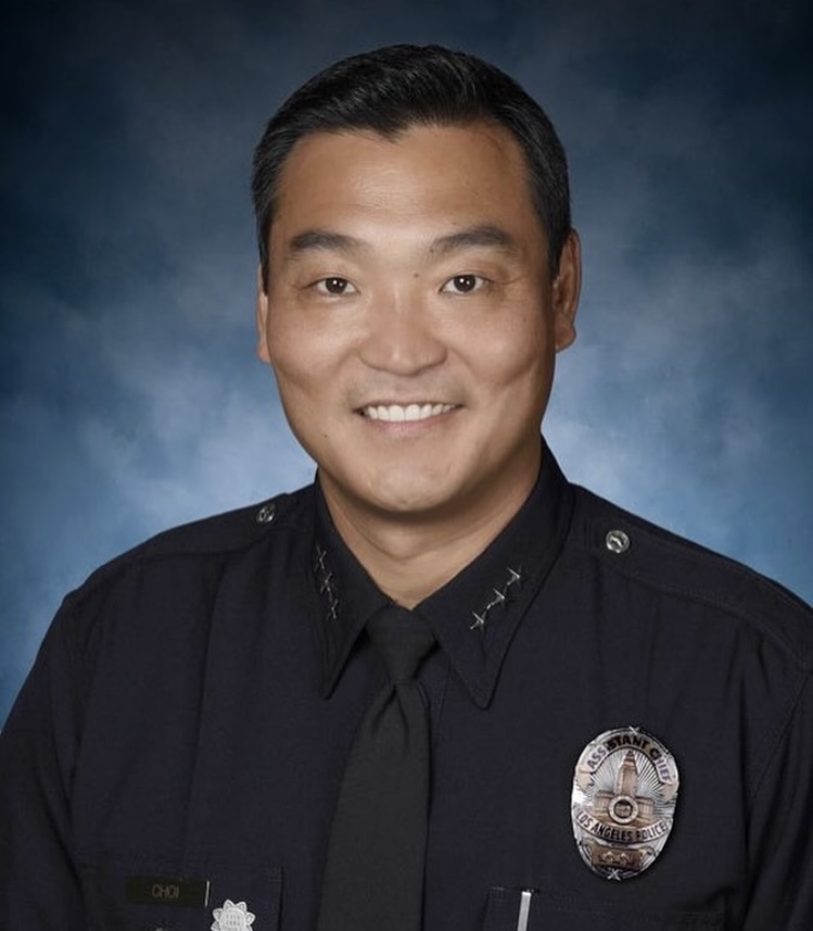 Dominic Choi in police uniform
