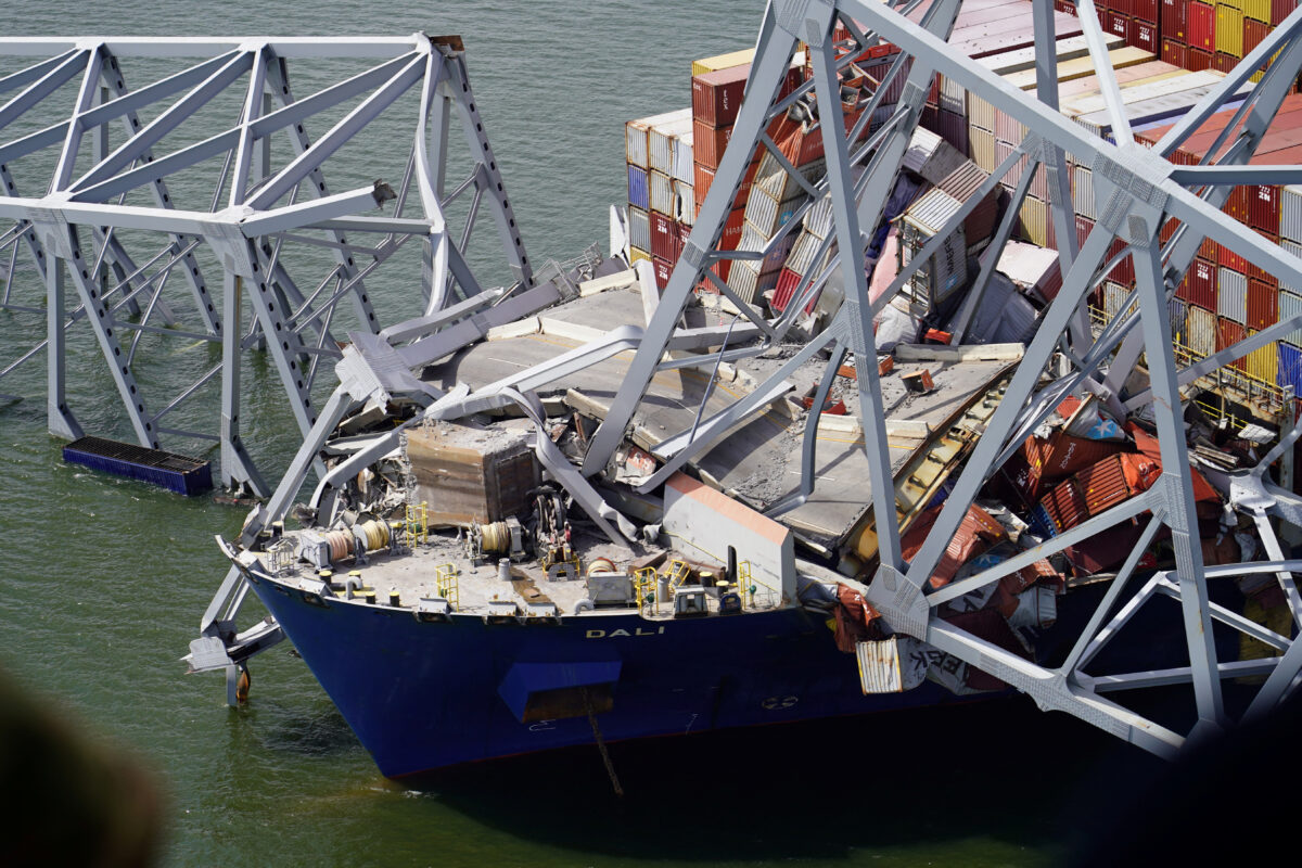 Six workers presumed dead after crippled cargo ship knocks down Baltimore bridge