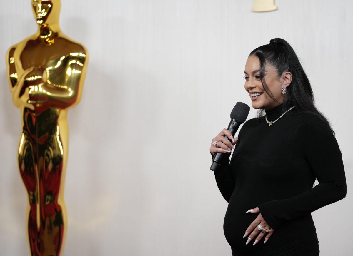 Vanessa Hudgens reveals baby bump at Oscars 2024 Inquirer