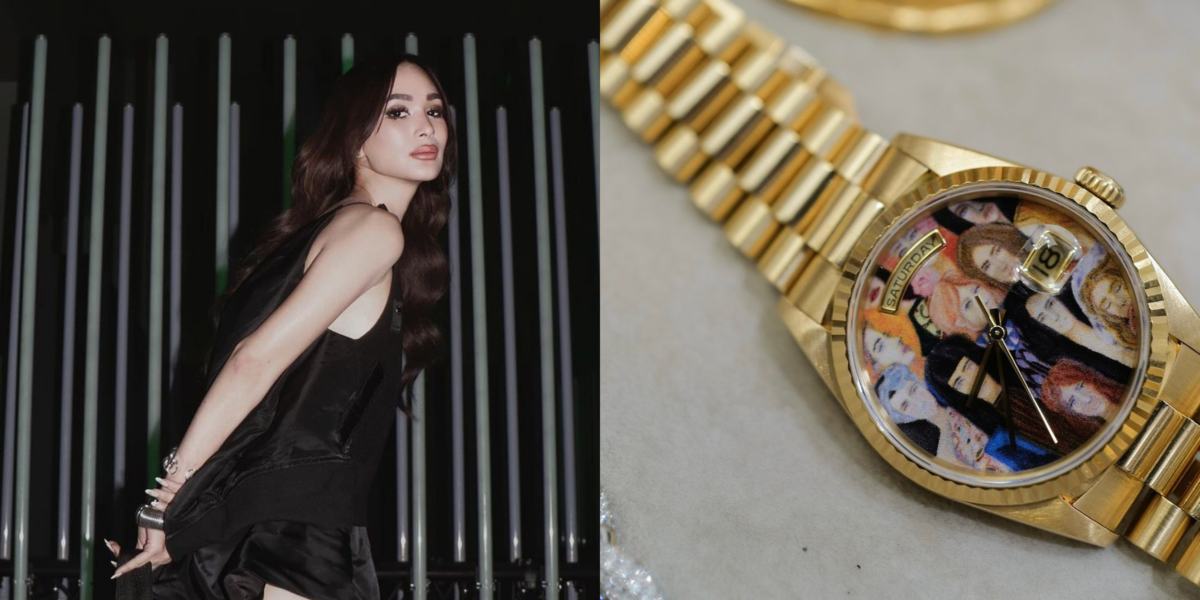 Heart Evangelista adds personal touch to P3 million Rolex