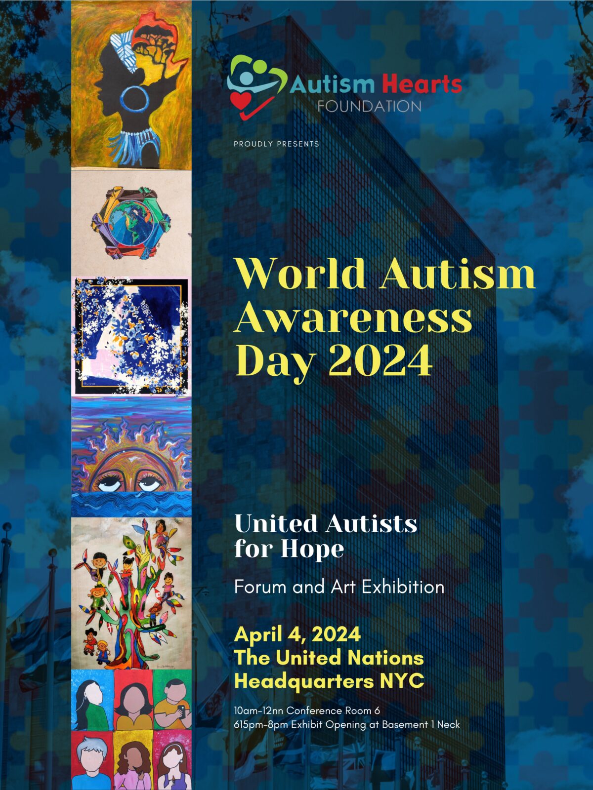 Autism event poster