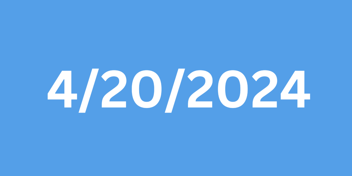 Feeling lucky? April 2024 holds 10 palindrome dates – what that means