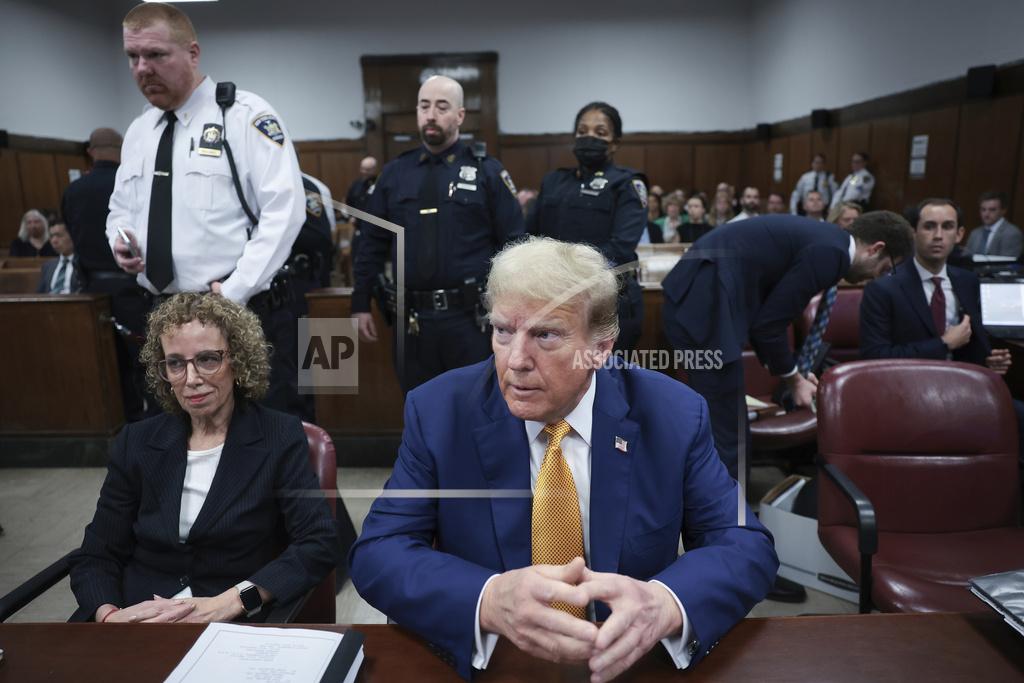 Inside the courtroom where Trump was forced to listen to Stormy Daniels
