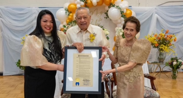Fil-Am couple marks 60 years together in love and service