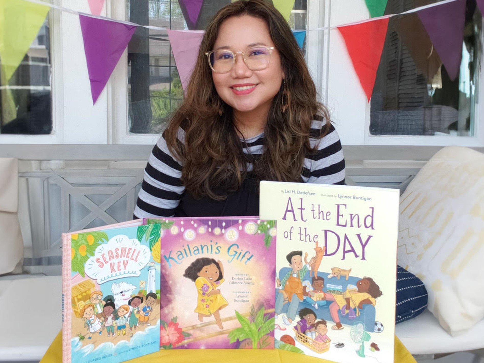 Fil-Am illustrator releases new children’s books, surprises mom