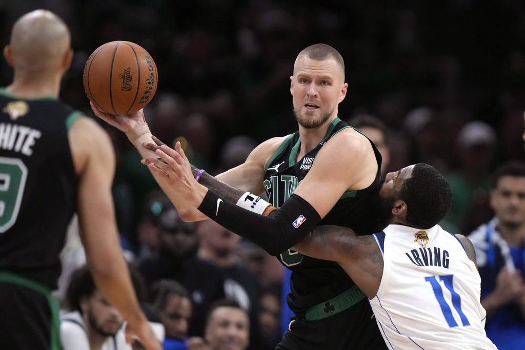 Celtics' Porzingis out of Game 3 of the NBA Finals