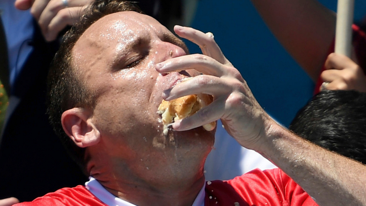 Joey Chestnut 'gutted' to be out of July 4 hot dog eating contest