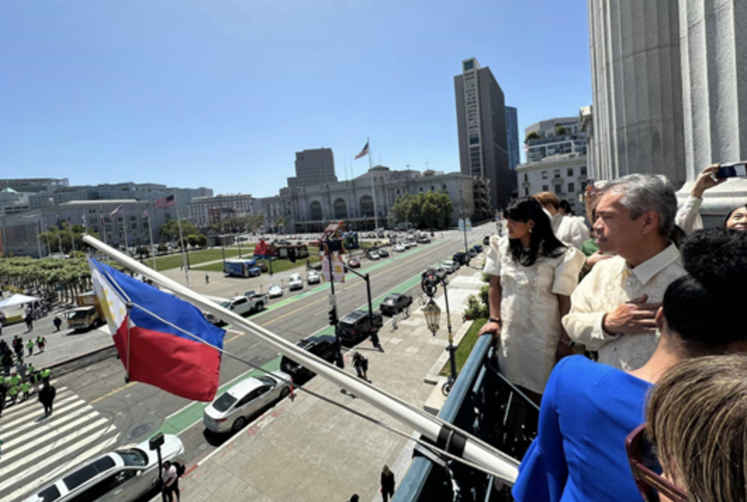 Philippine flag-raising San Francisco