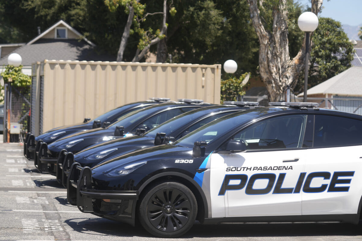 All-electric police fleet