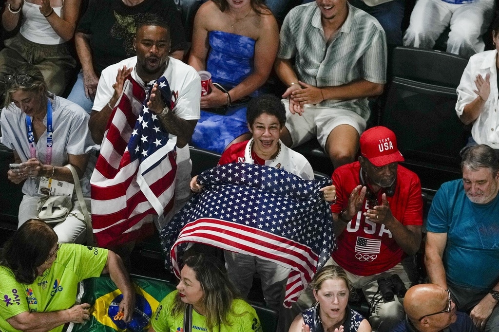 Serena Williams, Nicole Kidman among A-list celebrities who watch Biles win