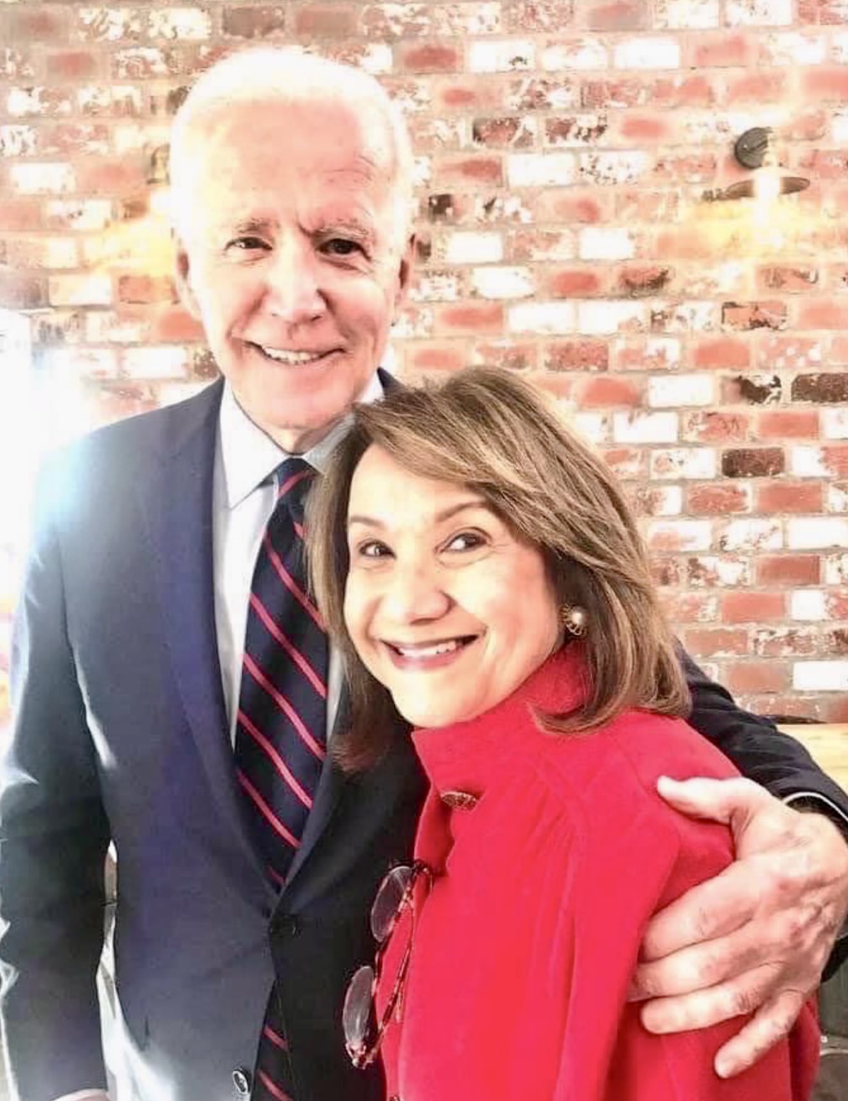 Biden with Rocio Nuyda