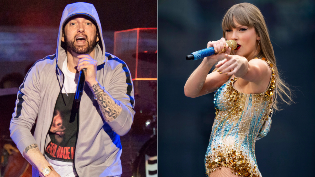 Eminem brings Taylor Swift's historic reign at No. 1 to an end