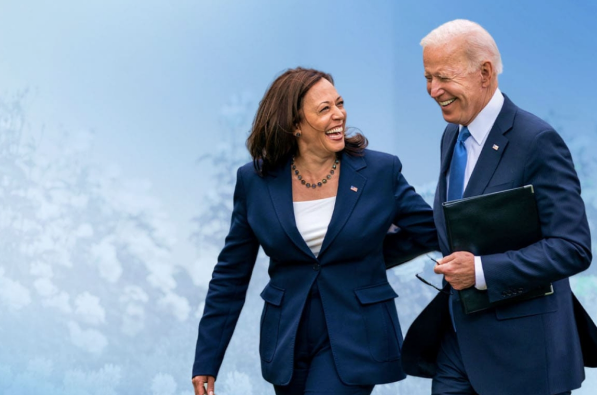 Kamala Harris and Biden