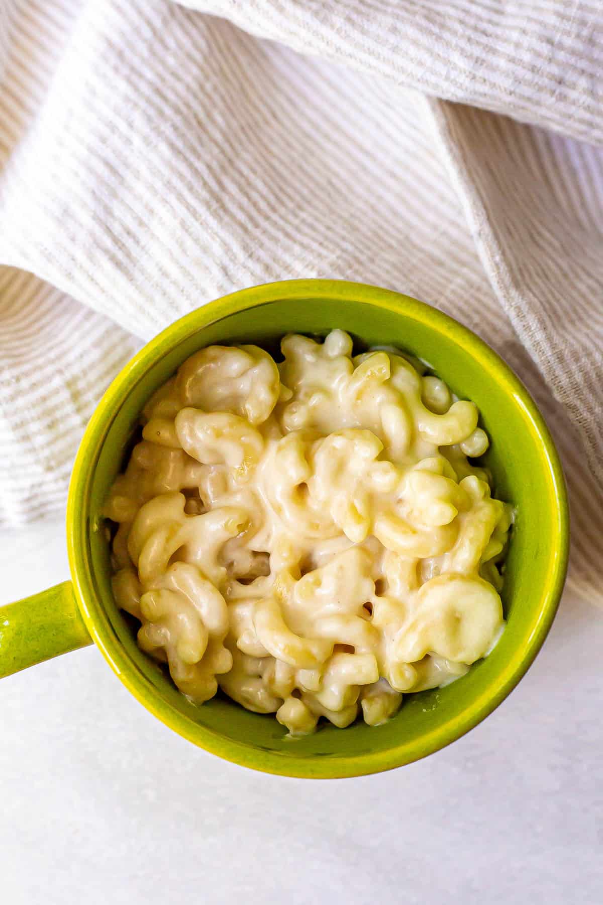 Microwave macaroni and cheese