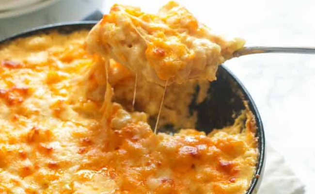 Southern baked mac and cheese