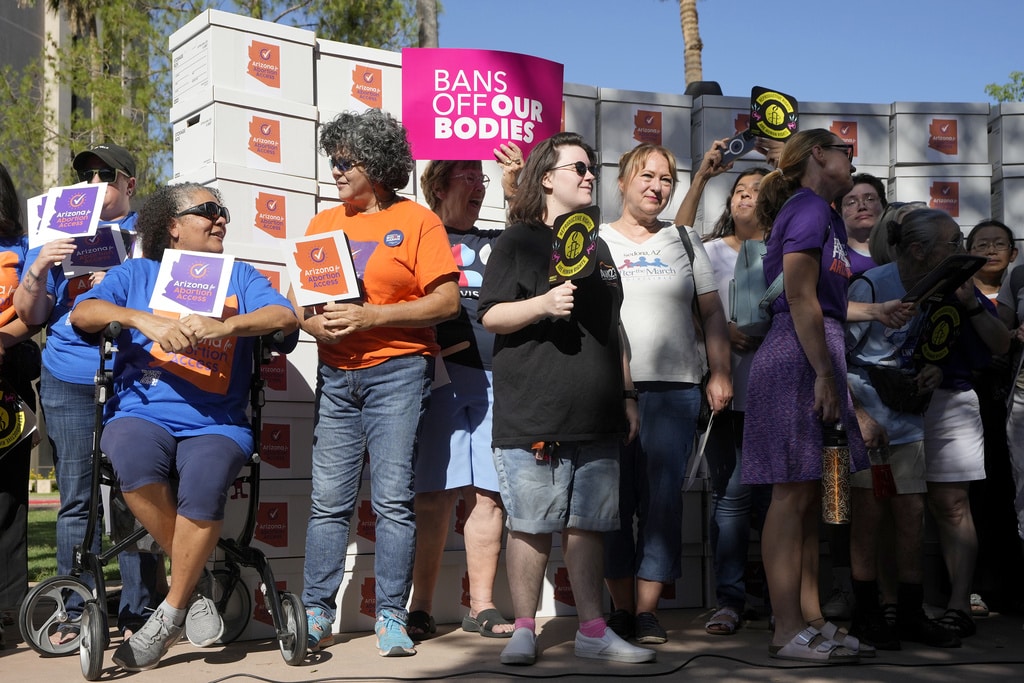 Voters in Arizona and Montana can decide on constitutional right to abortion