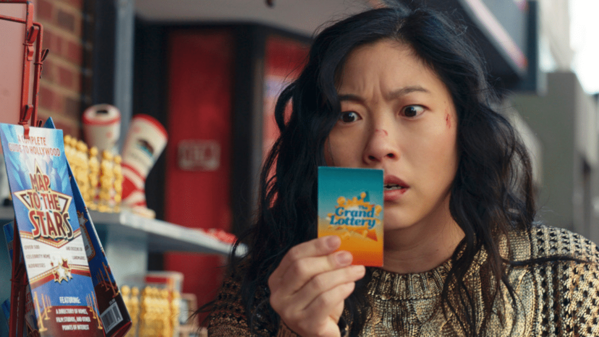 'Jackpot!' has a winning star in Awkwafina but never pays off