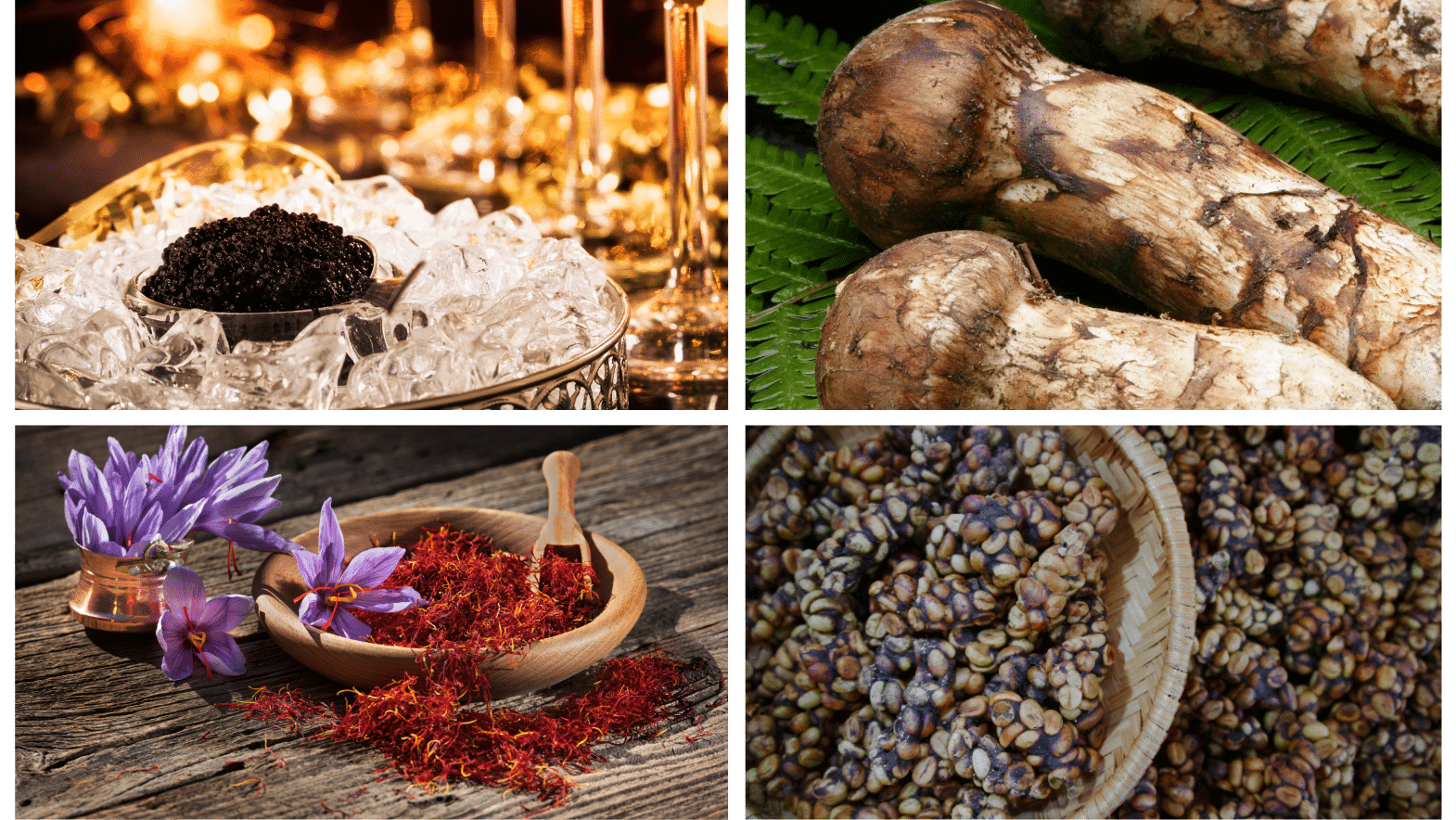 Here are the world’s most expensive cooking ingredients