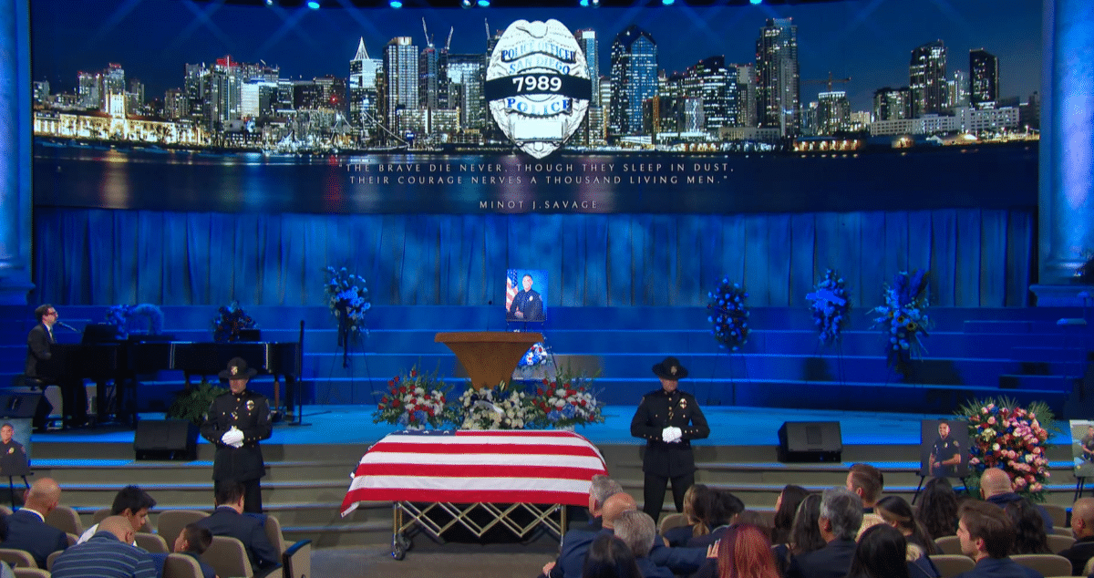 Memorial service for Austin Machitar