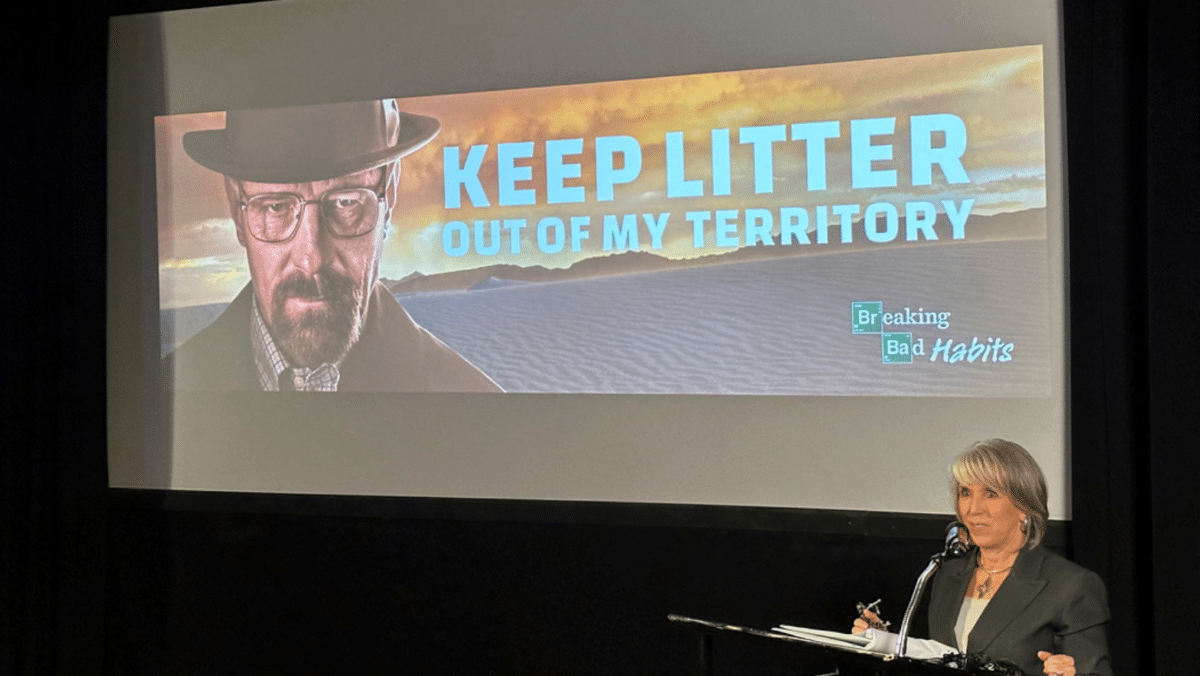 ‘Breaking Bad’ star appears in ad campaign against littering