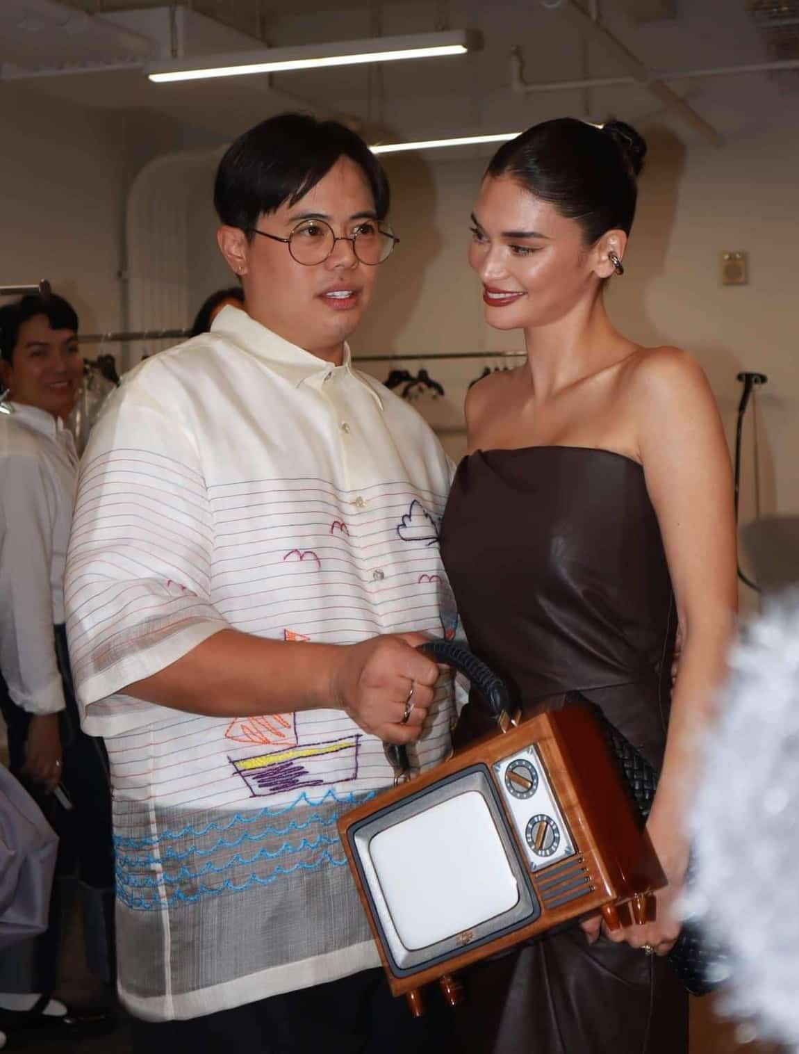 Filipinxt co-founder Bessie Besana with Pia Wurtzbach-Jauncey