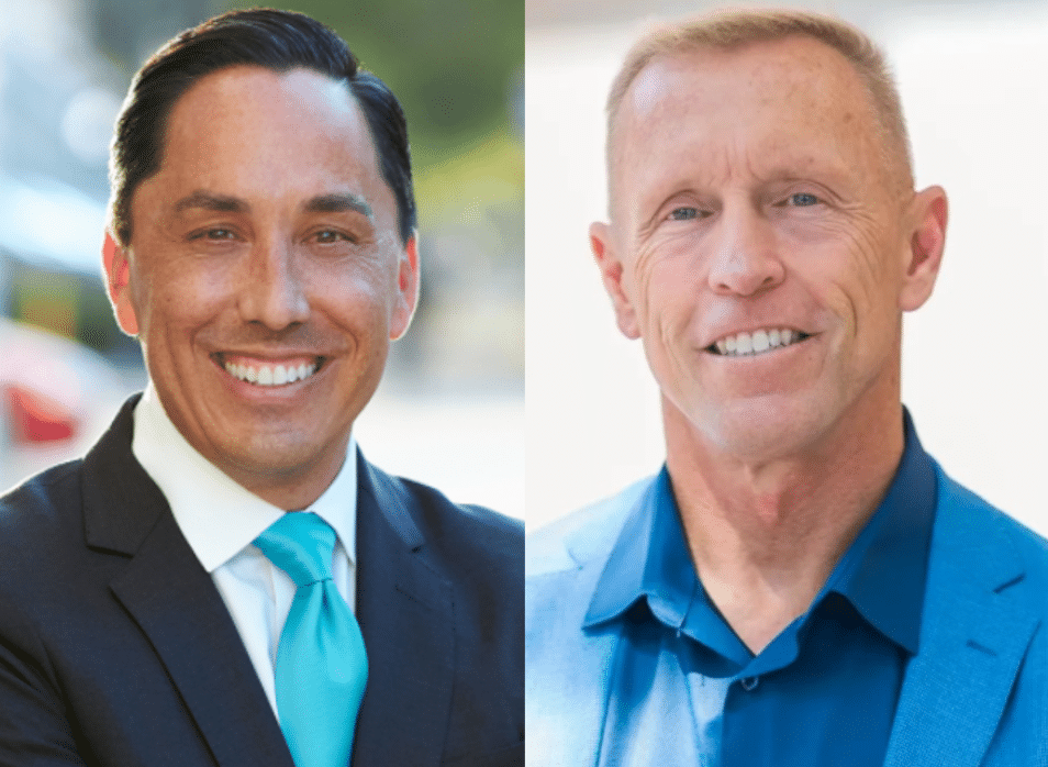 Todd Gloria and Larry Turner