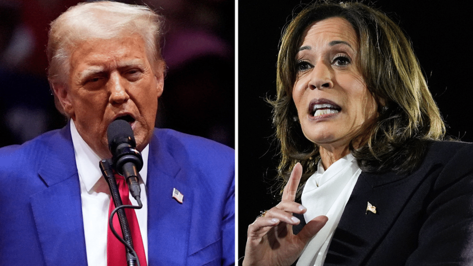 Two closing arguments show stark choice between Trump, Harris