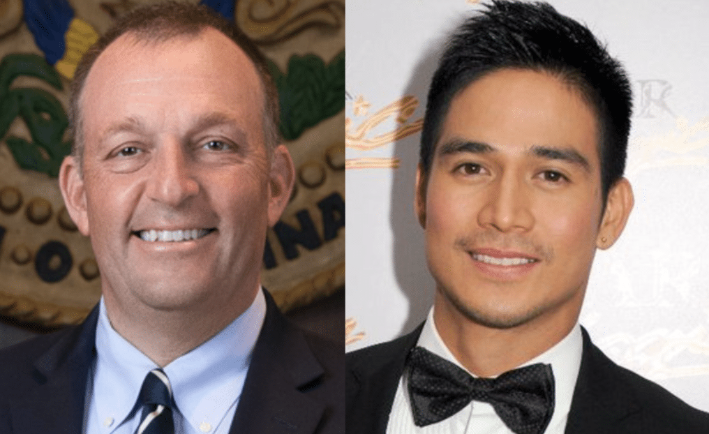 Hawaii Governor Josh Green and Piolo Pascual