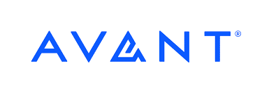 Avant logo, representing a personal loan provider offering financial services.