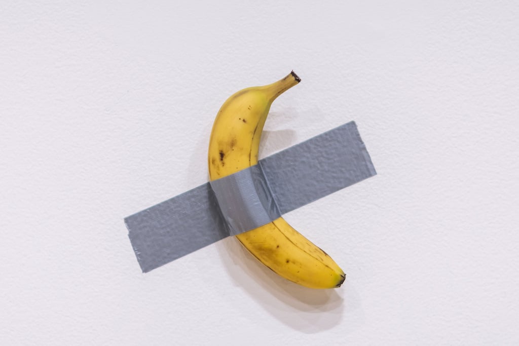 How a viral, duct-taped banana came to be worth $1 million