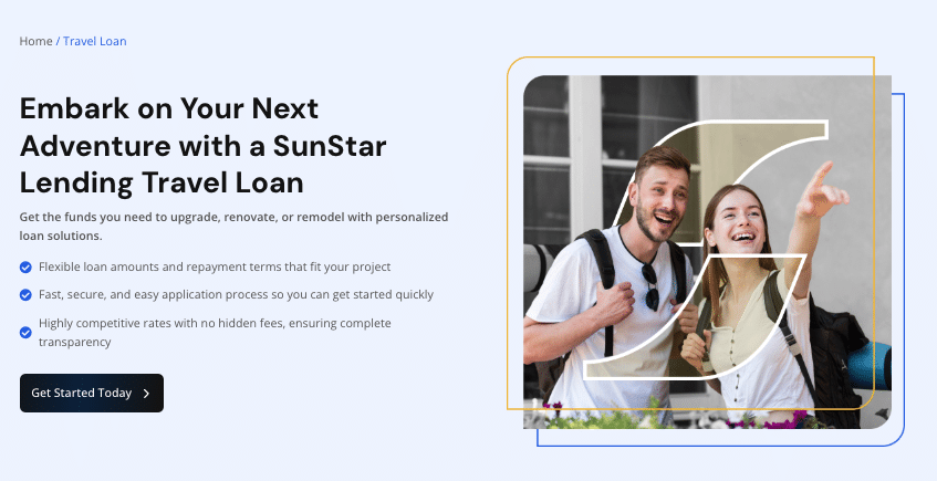 SunStar Lending's travel loans make vacations and adventures accessible by offering funds for dream trips, emergency travel, and comprehensive vacation packages with flexible terms.