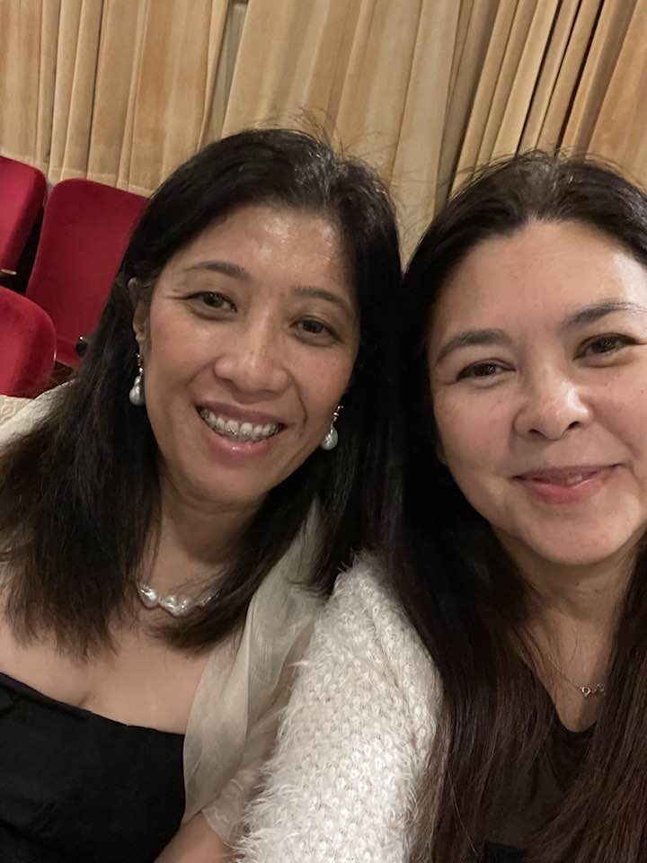 Christina Laskowski and Cristina Osmena