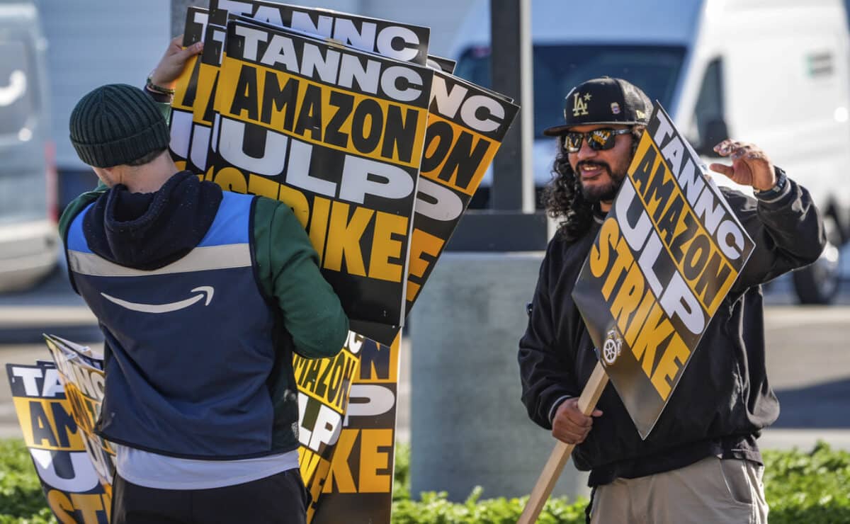 Amazon workers are striking at multiple delivery hubs